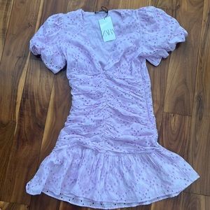Zara lavender dress